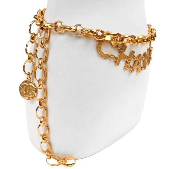 Chanel Vintage Double Layer CHANEL Runway Belt